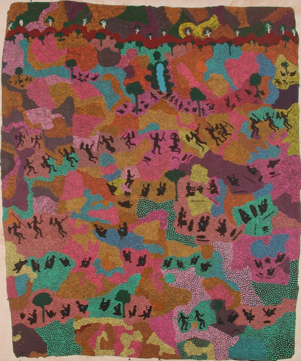 Rêve du feu du bush / Bushfire Dreaming - Ally Kemarre - ALK 94 001