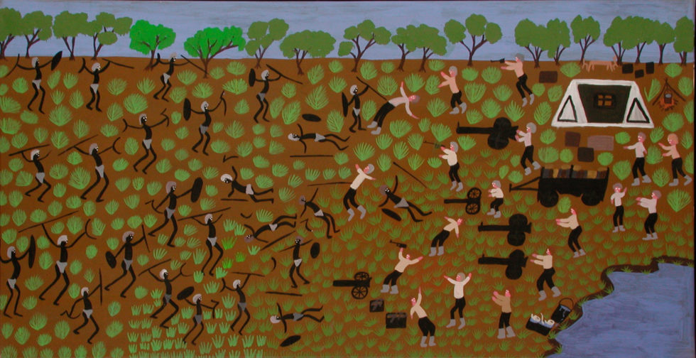 Massacre d'Amaroo station (c.1903) / Amaroo Station massacre - Janice Kngwarreye