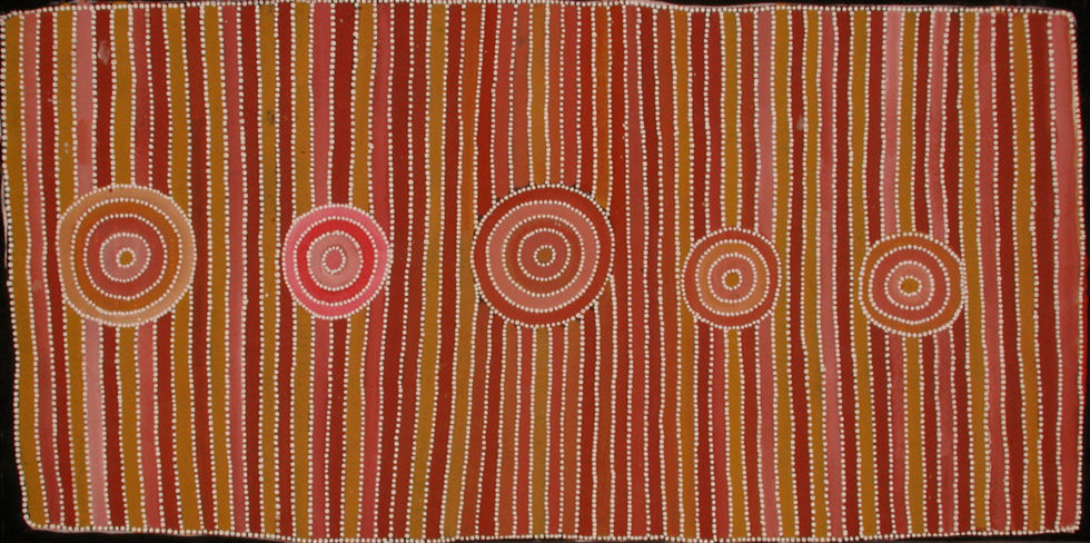 Rêve de la prune / Plum Root Dreaming - Greeny Purvis Petyarre
